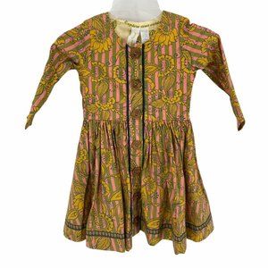 Matilda Jane Girls Sz 2 Rose Gold Floral Dress NEW